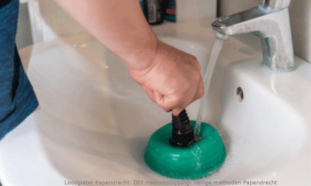 DIY rioolontstopping: Veilige methoden Papendrecht
