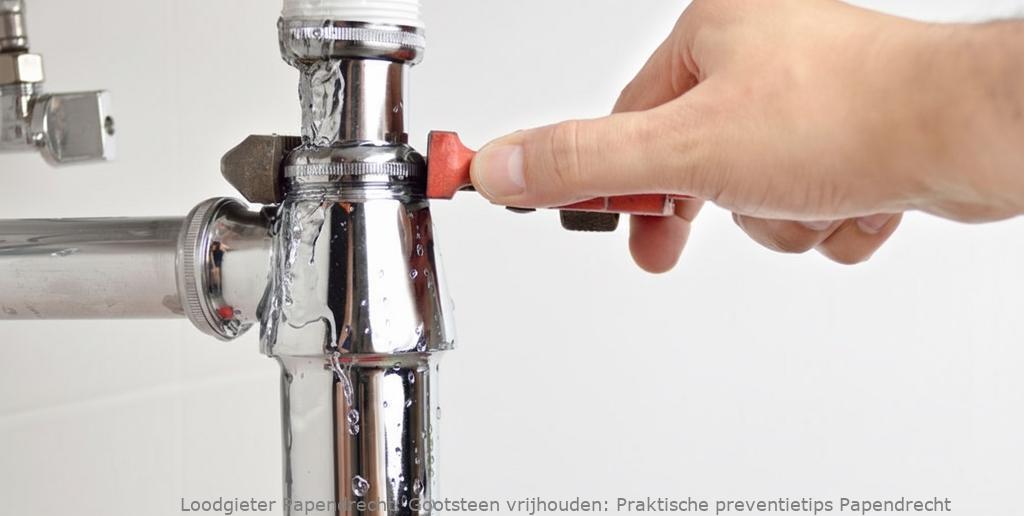 Gootsteen vrijhouden: Praktische preventietips Papendrecht