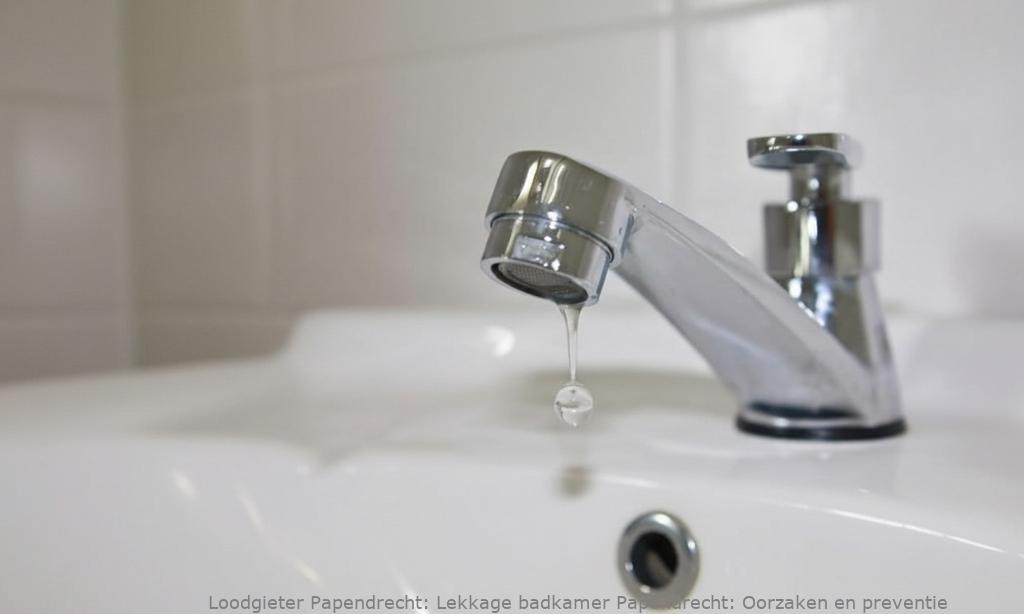 Lekkage badkamer Papendrecht: Oorzaken en preventie