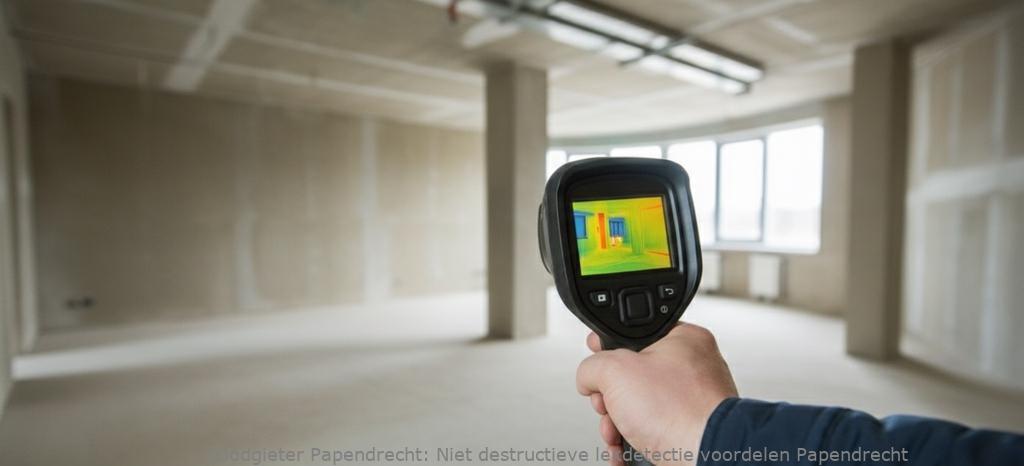 Niet destructieve lekdetectie voordelen Papendrecht