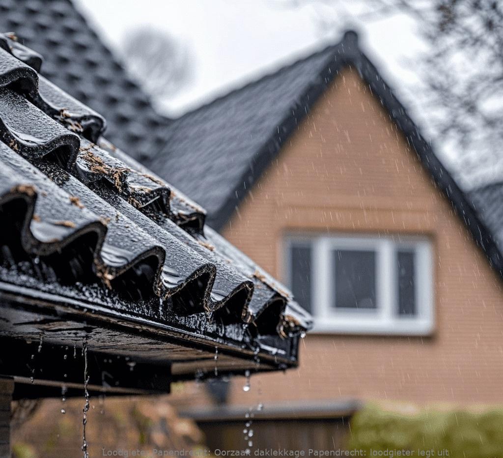 Oorzaak daklekkage Papendrecht: loodgieter legt uit