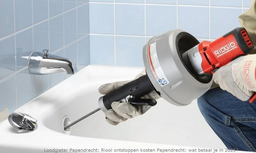 Riool ontstoppen kosten Papendrecht: wat betaal je in 2025?
