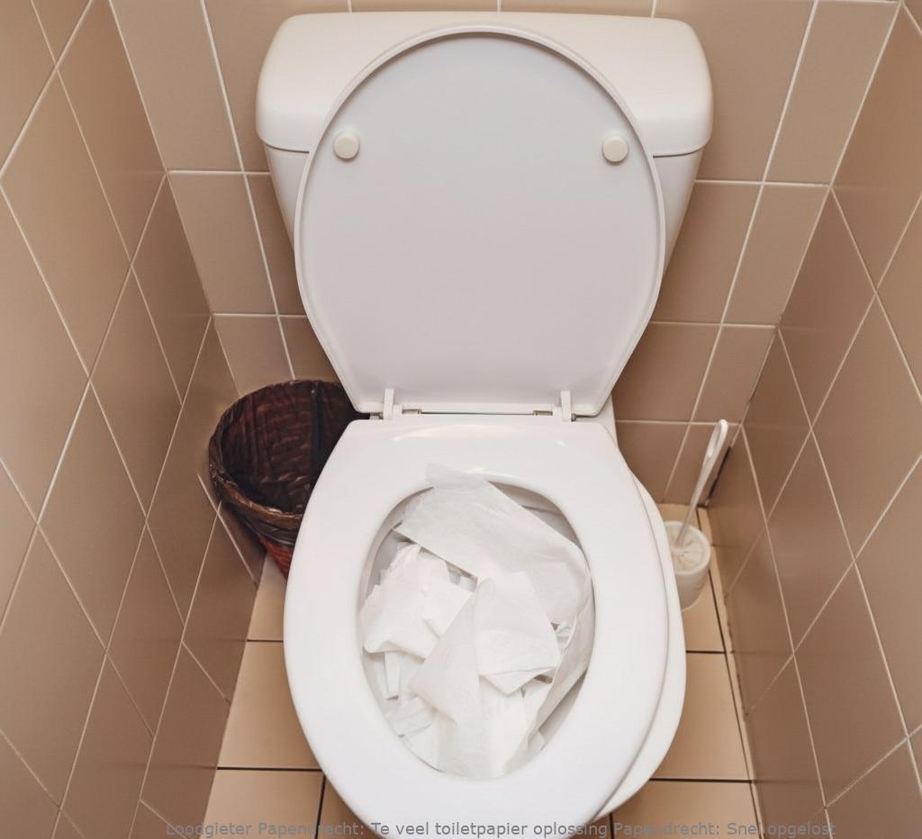 Te veel toiletpapier oplossing Papendrecht: Snel opgelost