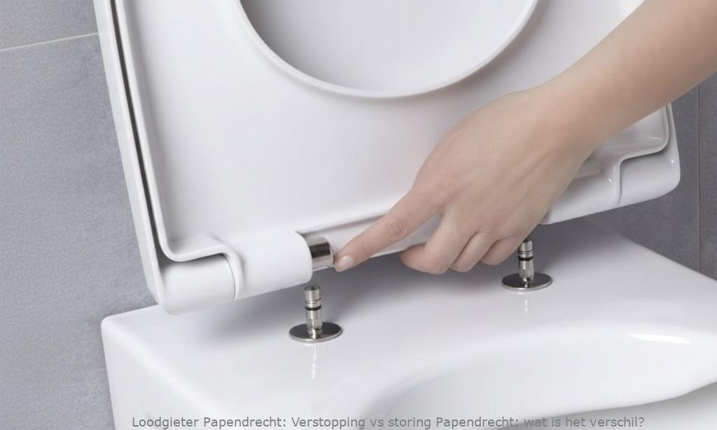 Verstopping vs storing Papendrecht: wat is het verschil?