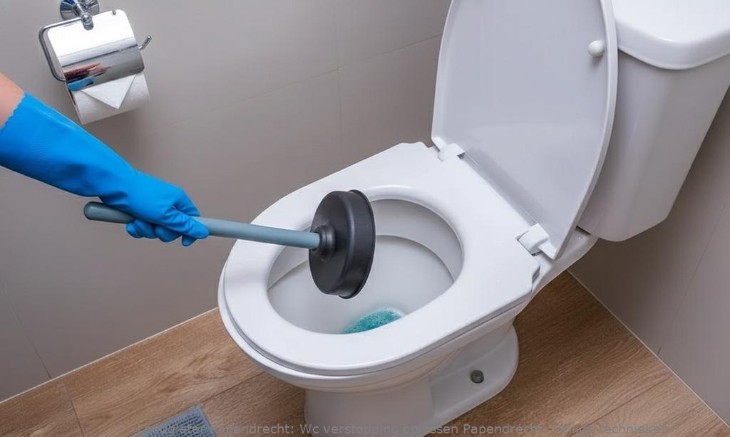 Wc verstopping oplossen Papendrecht: Veilige technieken